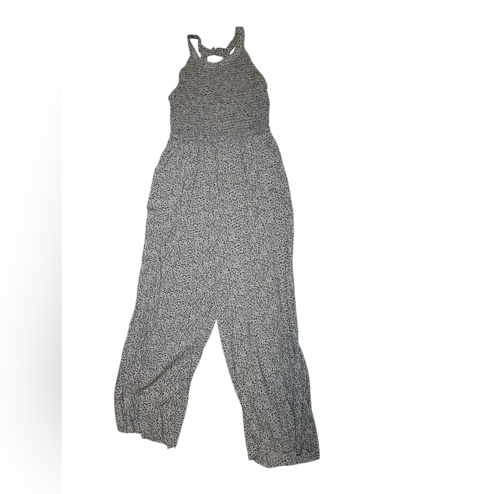 Jessica Simpson Monochrome Patterned Jumpsuit